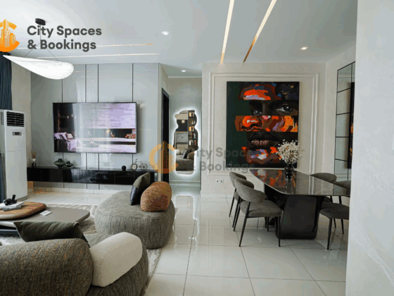 Verified shortlet in Lekki available on City Spaces and Bookings website